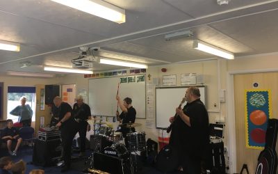 Making Some Noise in Ysgol Llanfair