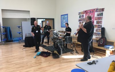 Making Some Noise in Ysgol Stryd y Rhos