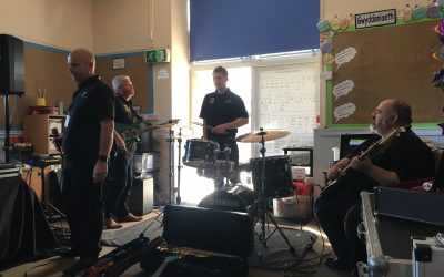 Making Some Noise in Ysgol Carreg Emlyn