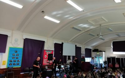Making Some Noise in Christchurch county Primary School!