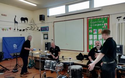 Making Some Noise in Ysgol Melyd!
