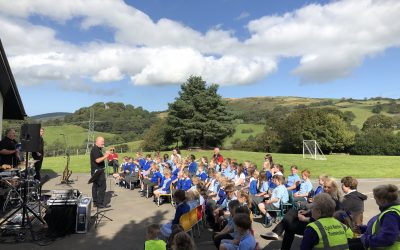 Make Some Noise visits Ysgol Tremerchion
